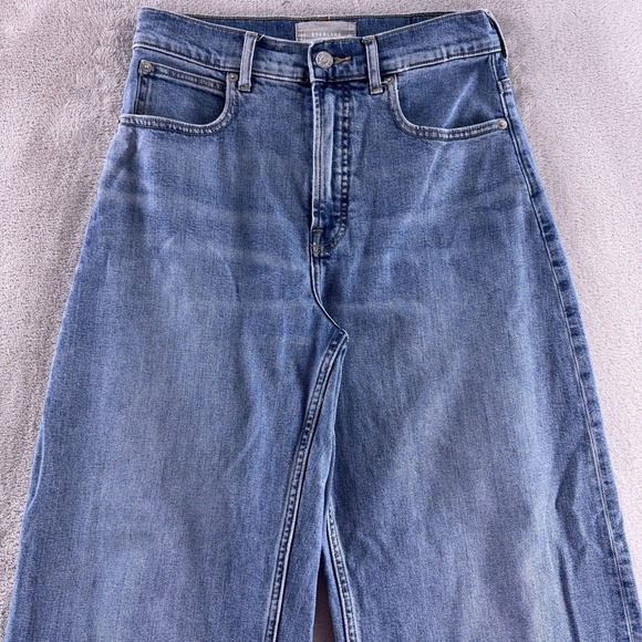 Everlane The Way-High Barrel Jean Womens Size 27Lx28 Blue High Rise Denim Casual - Picture 3 of 7